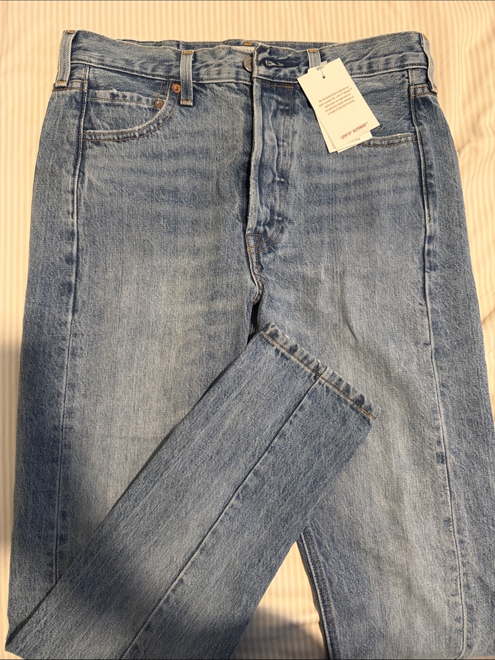NWT Levi’s Altered 501 Skinny Deconstructed Jeans 27×30